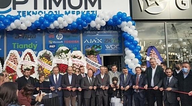 Teknoloji firmasını Başkan Aktaş açtı