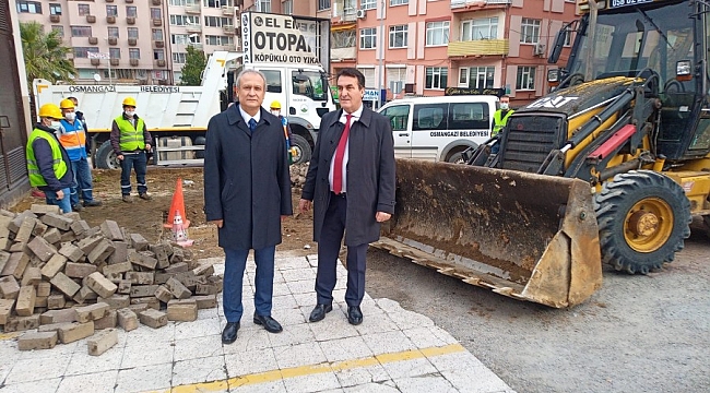 Yahşibey Bozkurt Caddesi tamamen yenileniyor