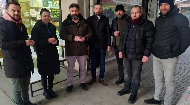 Yenişehir'de AK Parti esnaf buluşmaları sürüyor