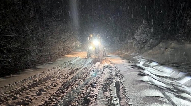 Yenişehir köylerinde yollar ulaşıma açıldı