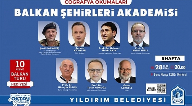Yıldırım'da 'Balkan Şehirleri Akademisi'