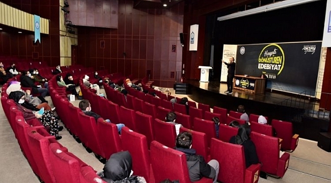 Yıldırımlı kitapseverler Tarık Tufan ile buluştu