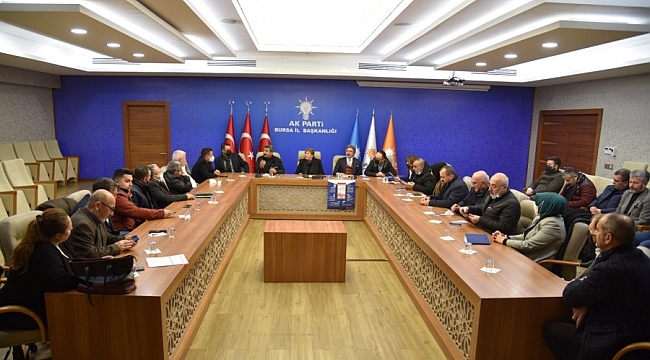 AK Parti Bursa'da Afet Timi kuruyor