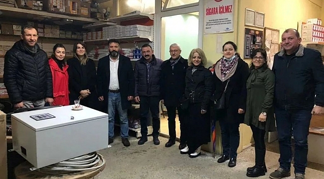 AK Parti Yenişehir'den görev alanlara sürpriz ziyaretler