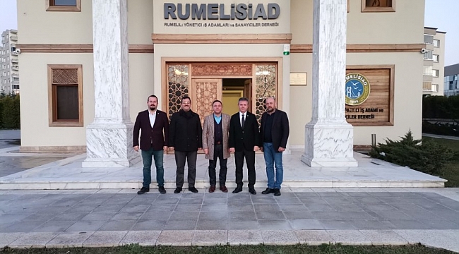 Atilla Ödünç RUMELİSİAD'ı ziyaret etti