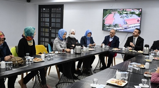 Başkan Tanır Kestelli kadınlarla bir araya geldi
