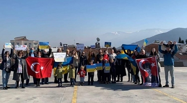 Bursa'dan 'savaş istemiyoruz' çağrısı