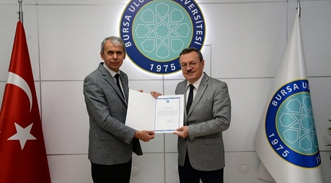 BUÜ Rektörü Kılavuz'a özel teşekkür
