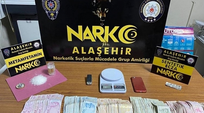 Manisa'da uyuşturucu operasyonu