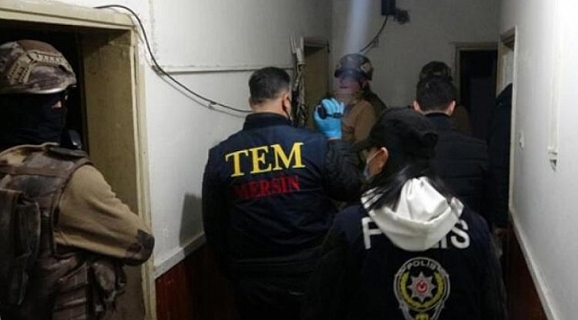 Mersin'de PKK/KCK operasyonu