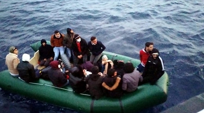 Muğla'da 37 kaçak göçmen kurtarıldı