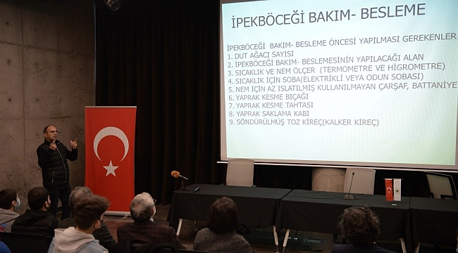 Osmangazi'de İpek Böceği Yetiştiriciliği Kursu düzenendi