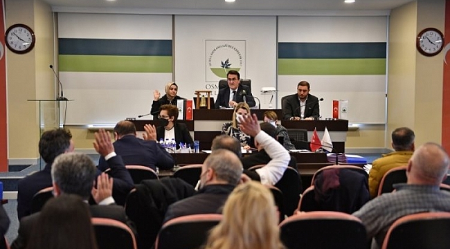 Osmangazi'de Şubat Ayı Olağan Meclis Toplantısı gerçekleştirildi