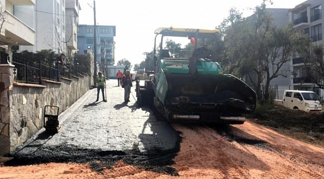 Osmangazi'de yollara asfalt makyajı
