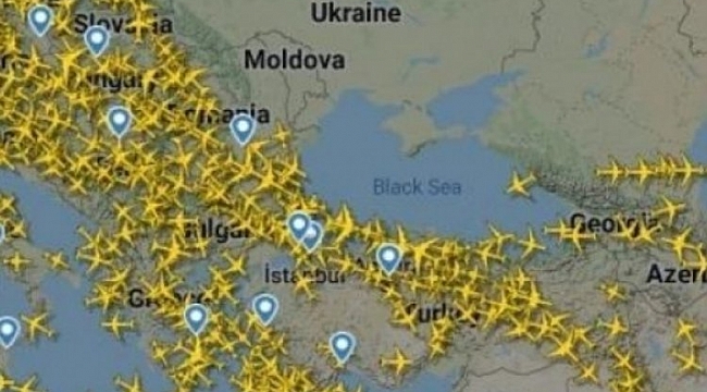Ukrayna Hava Sahası Rusya'nın elinde!