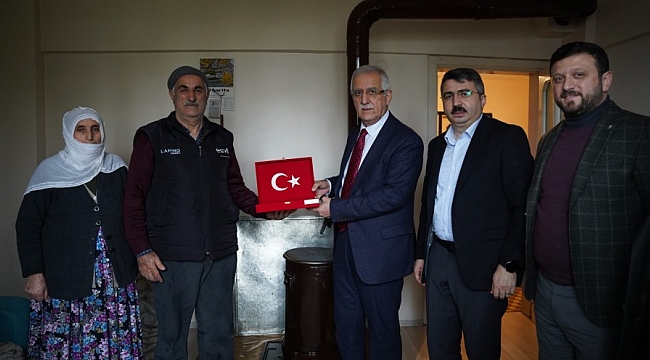 Başkan Yılmaz'dan ev ziyaretleri