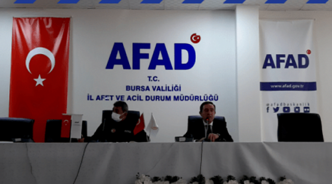 Bursa'da kış tedbirleri toplantısı tamamlandı