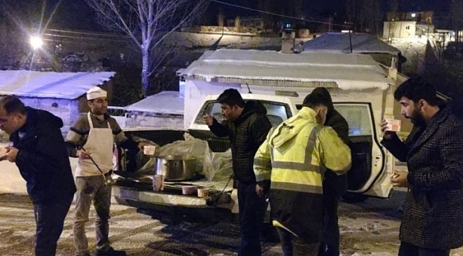 Erzurum'da tipi etkili oluyor