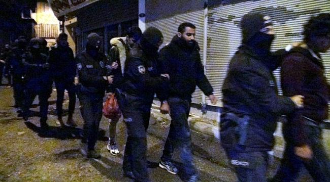 Kilis'te 17 göçmen yakalandı