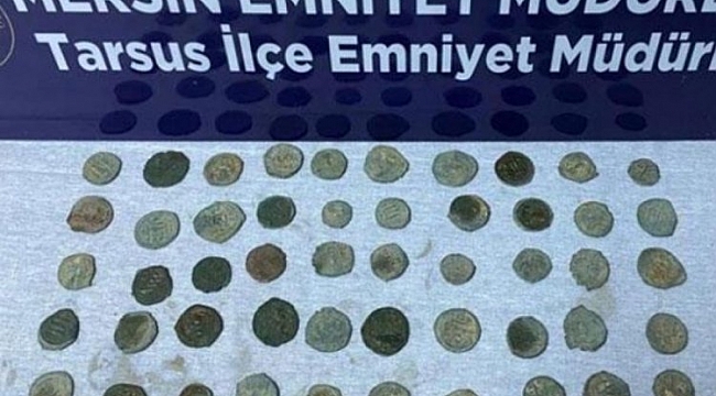 Mersin'de tarihi eser operasyonu!