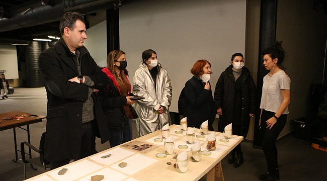 Nilüfer Sanat Çalıştayı'nın eserleri sergilendi