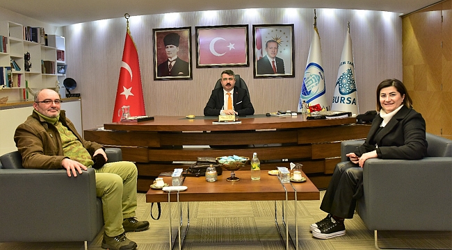 Pembe Pusula'dan Başkan Yılmaz'a ziyaret