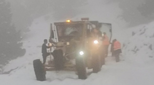 Sertavul geçidi ulaşıma kapandı