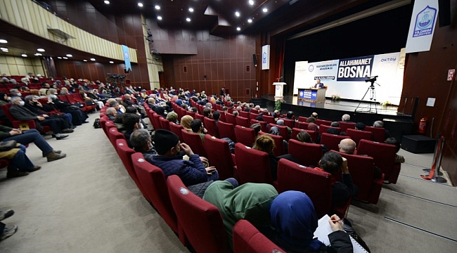 Yıldırım'da 'Bosna' konuşuldu
