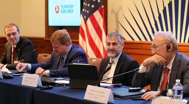 Bakan Nebati, ABD'li şirketlerin temsilcileriyle buluştu