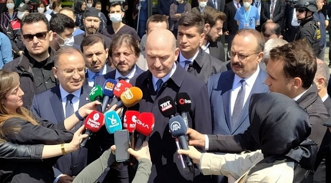 Bakan Soylu ve Bakan Bozdağ Bursa'da