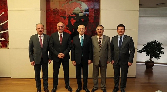 Başkan Sertaslan, Kılıçdaroğlu'nu ziyaret etti
