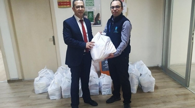 Bursa TB bin aileye yardım eli uzattı