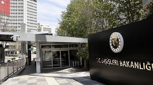 Dışişleri Bakanlığı'ndan İsrail'e kınama