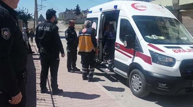 Hamile kadına şiddet!