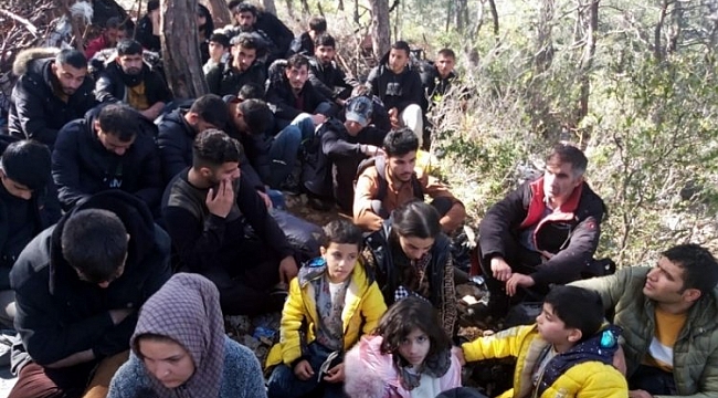 İzmir'de kaçak göçmen operasyonu