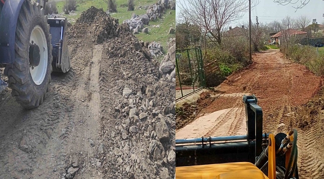 Karacabey'de arazi yollarına düzenleme