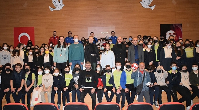 Nilüfer'de hentbol söyleşisi