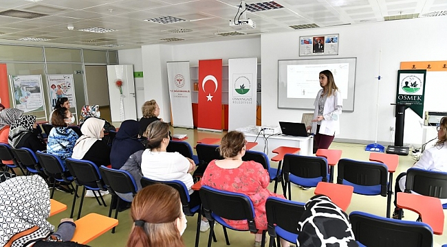 Osmangazi'de kursiyerler farkındalık kazandı