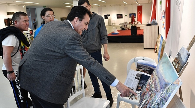 Osmangazi'deki atölyede Türk Dünyası buluştu
