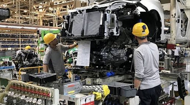 Otomotiv üretimi geriledi