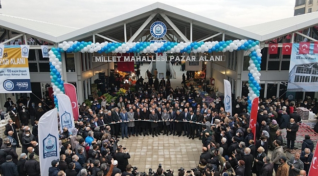 Yıldırım'da millet giyim pazarı hizmete açıldı