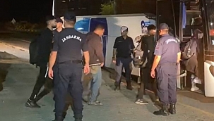 36 kaçak göçmen İl Göç İdaresi Müdürlüğüne gönderildi