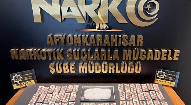 Afyonkarahisar'da uyuşturucu operasyonu