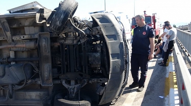 Antalya'da feci kaza