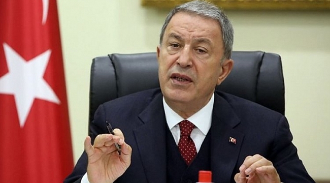Bakan Akar'dan operasyon mesajı