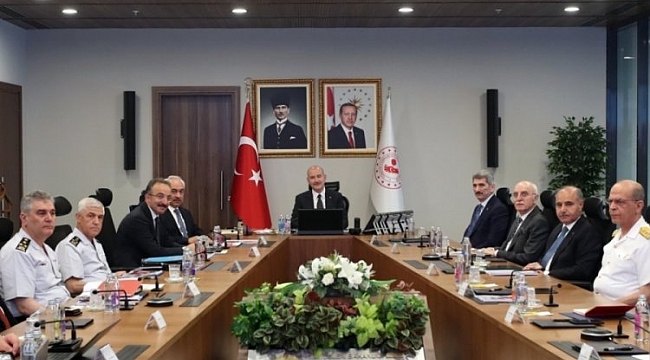 Bakan Soylu başkanlığında Güvenlik ve Koordinasyon toplantısı
