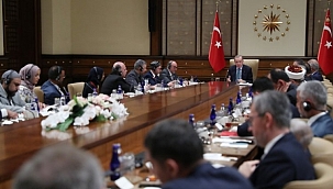 Erdoğan, iki ülkenin kanaat önderlerini ağırladı