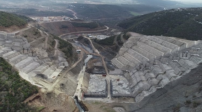 Gölecik Barajı çalışmaları devam ediyor
