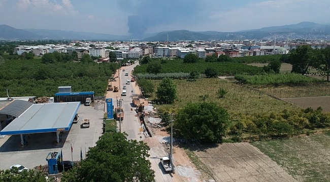 Gürsu İsabey yolu genişliyor