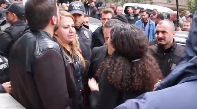 Hadsiz HDP'liler polise dil uzattı!